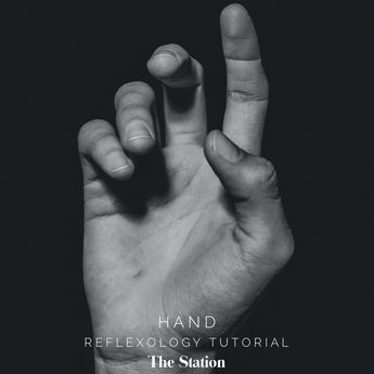 A simple hand reflexology tutorial by Elle Youngs