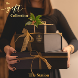 Gift Box Wrapped and Ribboned