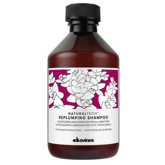 Davines Natural Tech Replumping Shampoo 250ml - The Station Hair and Beauty