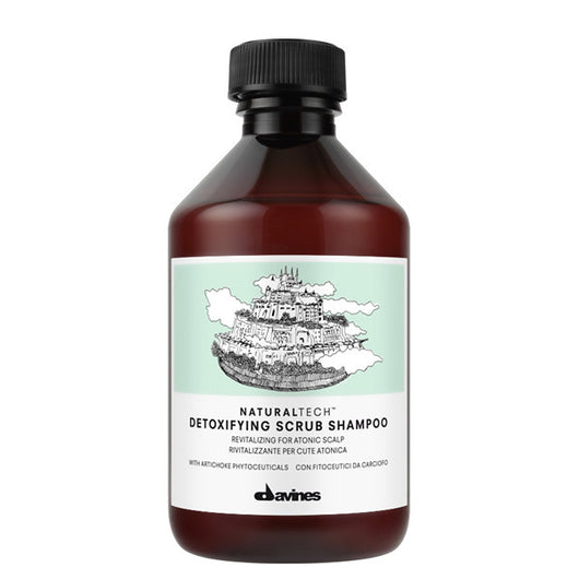 Davines Natural Tech Detoxifying Scrub Shampoo 250ml - The Station Hair and Beauty